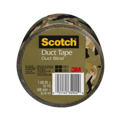 Scotch 1.88 in. x 10 yds. Camo Duct Tape