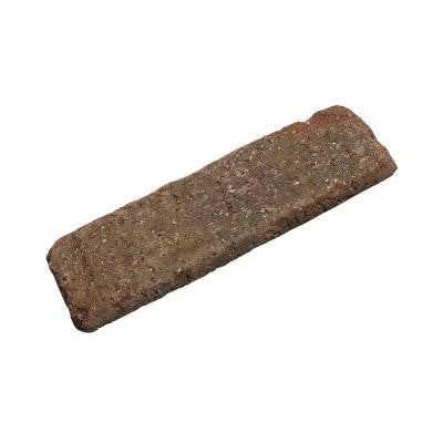Columbia Street 7.625 in. x 2.25 in. x 0.5 in. Genuine Clay Thin Brick Sample (3-Piece)
