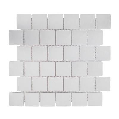 Rainy Day 12 in. x 12 in. x 8 mm Ceramic Mosaic Tile