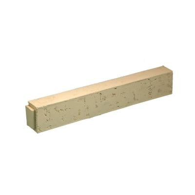 24-3/8 in. x 4-1/16 in. x 4-1/16 in. Polyurethane Stone Texture Flat Block Sill