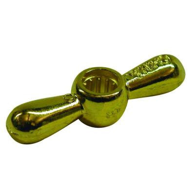 Replacement Handle in Chrome for Hose Bibb Faucets