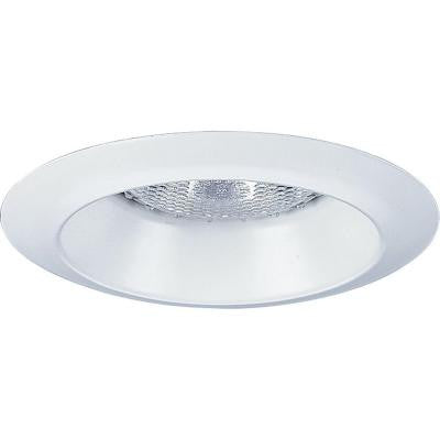 4 in. White Recessed Open Trim