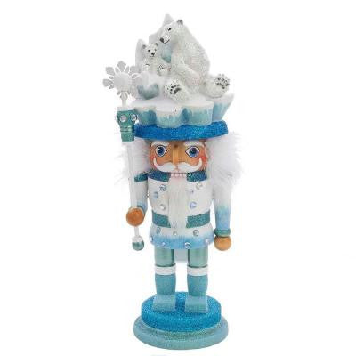 15 in. Hollywood Polar Bear Nutcracker