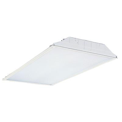 3-Light Contractor Select Recessed General Purpose Grid Multi-Volt Troffer