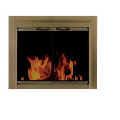 Cahill Large Glass Fireplace Doors