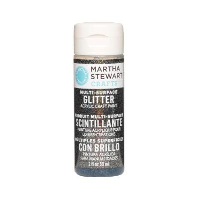 2-oz. Onyx Multi-Surface Glitter Acrylic Craft Paint