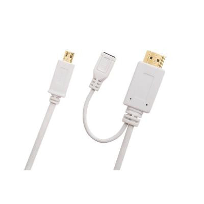 MHL Adapter Cable Micro USB to HDMI for Smartphone to HDTV Adapter Cable