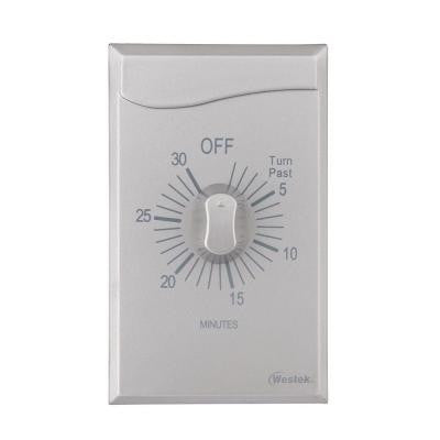30 Min In-Wall Countdown Timer - Stainless