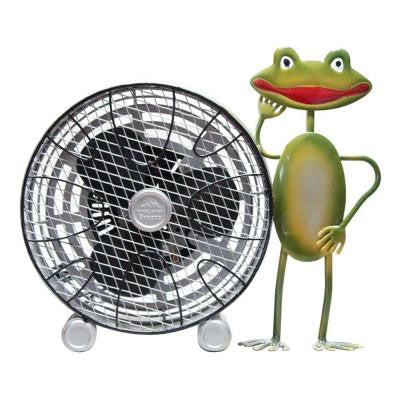 Breeze 9 in. Decorative Frog With Wheel Table fan (Medium)