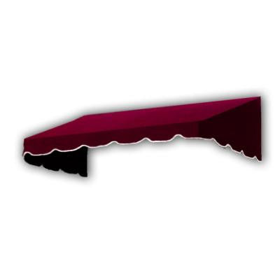 12 ft. San Francisco Window/Entry Awning (44 in. H x 48 in. D) in Burgundy