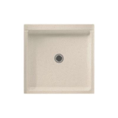 36 in. x 36 in. Solid Surface Single Threshold Shower Floor in Tahiti Sand