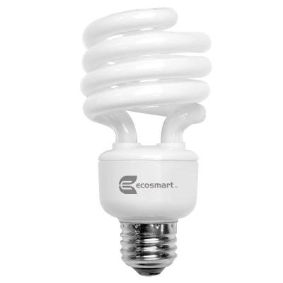 100W Equivalent Soft White Spiral Dimmable CFL Light Bulb (2-Pack)