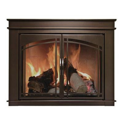 Fenwick Small Glass Fireplace Doors