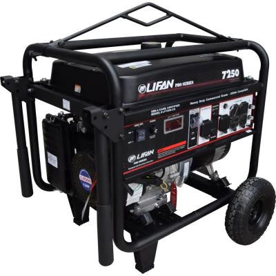 Platinum Series 7,250-Watt 388cc Gasoline Powered Clean Power Portable Generator