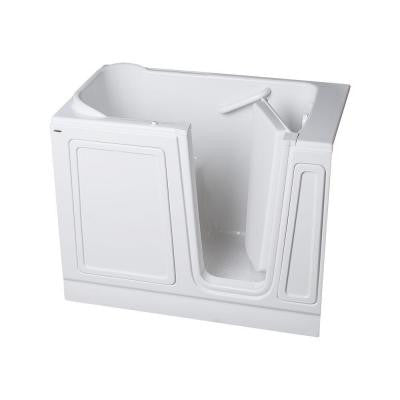 Acrylic Standard Series 48 in. x 28 in. Walk-In Air Bath Tub in White