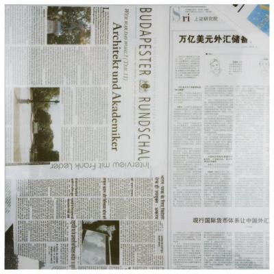 Newspaper 17-3/8 in. x 17-3/8 in. Porcelain Floor and Wall Tile (10.8 sq. ft. / case)