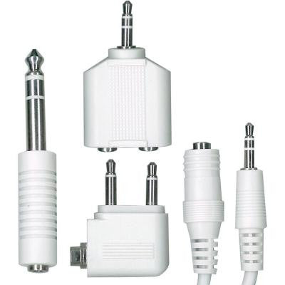 6 ft. Headphone Adapter Kit and Extension Cable with Asst. Adapters