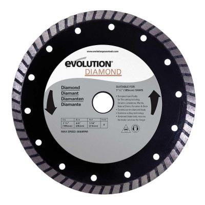 7-1/4 in. Diamond Masonry Blade