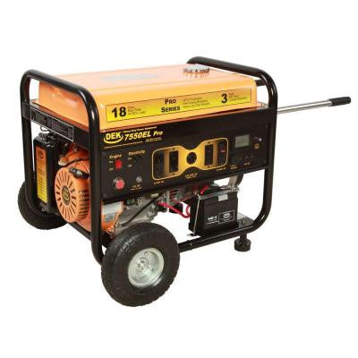 Pro Series 10,000-Watt Commercial Duty Generator with Electric Start