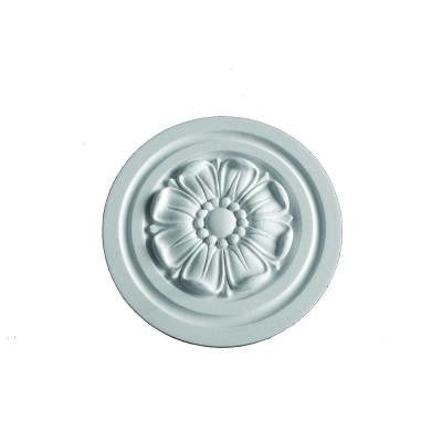 9-15/16 in. x 9-15/16 in. x 13/16 in. Polyurethane Mayflower Ceiling Rosette