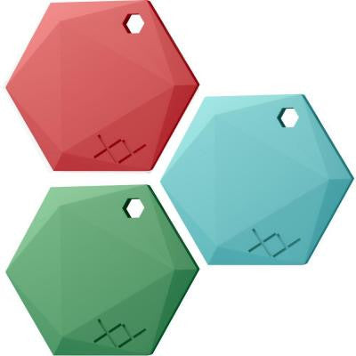 Smart Bluetooth Beacon - Bold, Ruby, Jade, Aquamarine (3-Pack)