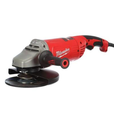 15 Amp 7/9 in. Large Angle Grinder with Trigger Lock-on Switch