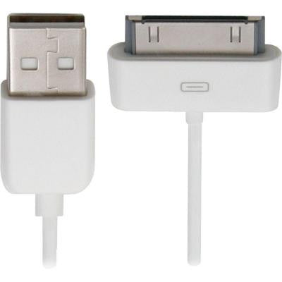4 ft. USB to Dock Connector Sync/Charge Cable for iPod, iPhone and iPad