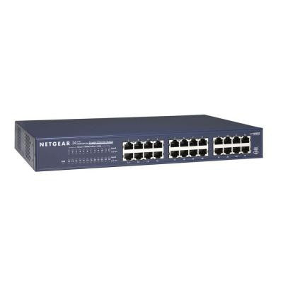 24-Port 10/100/1000Mbps Plug and Play Ethernet Switch