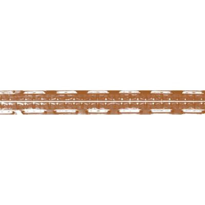 1-1/2 in. x 4 ft. x 1-1/2 in. Satin Copper Nail-up/Direct Application Tin Ceiling Cornice (6-Pack)