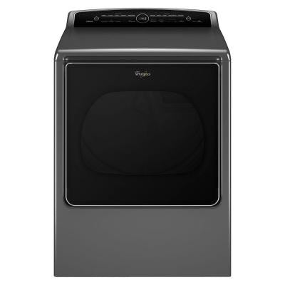 Cabrio 8.8 cu. ft. High-Efficiency Gas Dryer with Steam in Chrome Shadow