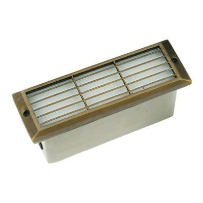 1-Light Outdoor LED Antique Bronze Path Light