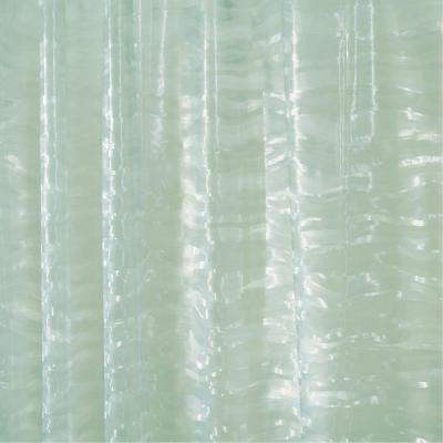 Ripplz EVA Shower Curtain in Green