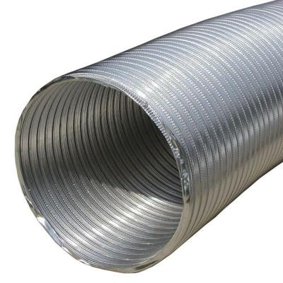 4 in. x 96 in. Round Aluminum Flex Pipe