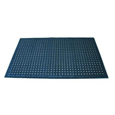 Uni-Mat Black 36 in. x 60 in. Nitrile Rubber All-Purpose Entry Mat