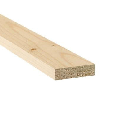 1 in. x 3 in. x 8 ft. Spruce Furring Strip Board