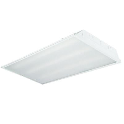 2 ft. x 4 ft. Prismatic 3-Tube Recessed LED Ceiling Troffer
