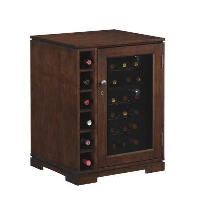 Cabernet Wine Cabinet - 18-Bottle Cooler in Cherry