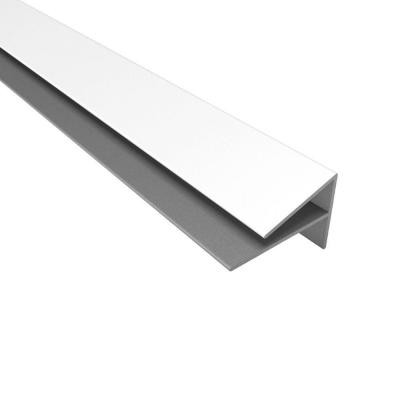 4 ft. Large Profile Outside Corner Trim in Matte White