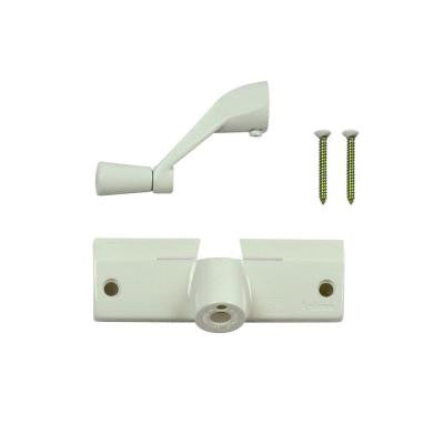 White Operator Cover and Handle
