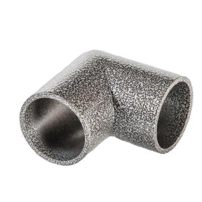 Silver Vein Aluminum Hand Rail Elbow