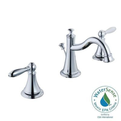 9500 Series 8 in. Widespread 2-Handle High Arc Bathroom Faucet in Chrome