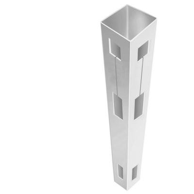5 in. x 5 in. x 9 ft. White Vinyl Fence Corner Post