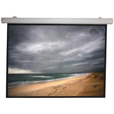 100 in. Pearl White Motorized Screen