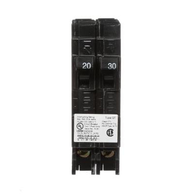 20/30 Amp Single Pole Tandem Type QT Circuit Breaker