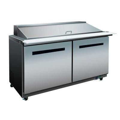 X-Series 15.5 cu. ft. Two Door Megatop Refrigerator in Stainless Steel