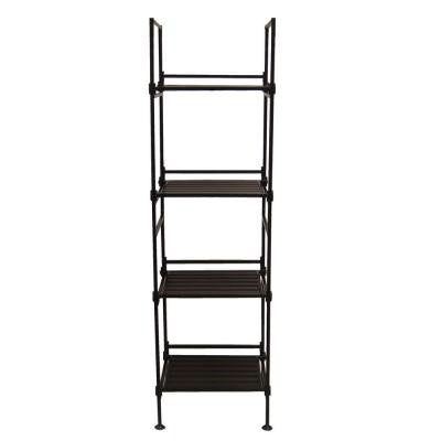 Neu Home Resin 4-Shelf Storage Book Case
