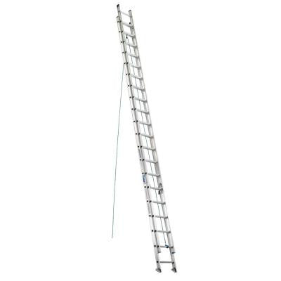 40 ft. Aluminum Extension Ladder with 250 lb. Load Capacity Type I Duty Rating