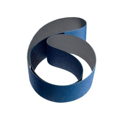 1 in. x 42 in. 50-Grit Zirconia/Aluminum Oxide Cloth Sanding Belt (50-Pack)