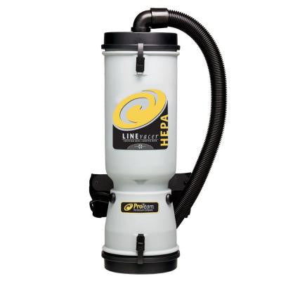 LineVacer HEPA Vacuum Cleaner with 14 in. Multi-Surface Floor Tool and Telescoping Wand