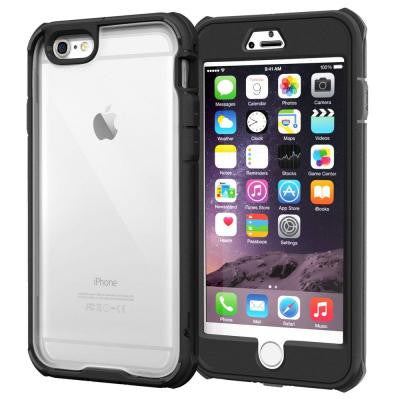 Glacier Tough Hybrid PC TPU Rugged Case for iPhone 6 Plus 5.5 - Black